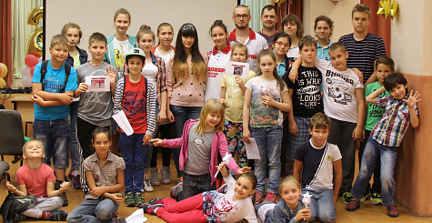 Дарина Козлова и Алексей Кондрашин провели мастер-класс для московских школьников