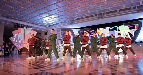 Obc crew & Predatorz crew. Выступление в кремле на 60 лет танцевальному спорту в России